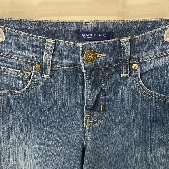 Bandolino Mandie Blue Jeans Size 4PS - Picture 4 of 9